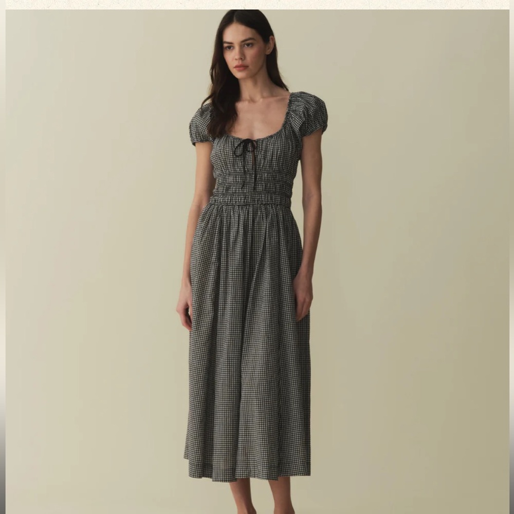 Döen QUINN DRESS IN LA MADDALENA GINGHAM